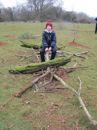 Goldsworthy Inpired Found Object Nature Art at Shotover 5