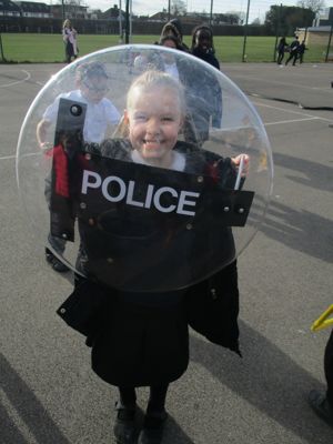 Police in the Playground!