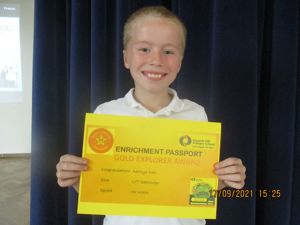 Enrichment Passport Award 2